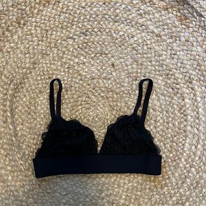 Lively Deep V Lace Bralette